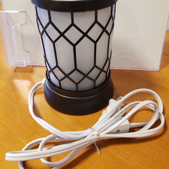 VINTAGE TING SHEN AROMA ELECTRIC LAMP: MC-007 INCENSE, WAX, OIL BURNING TABLETOP - Picture 3 of 9